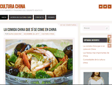 Tablet Screenshot of cultura-china.com